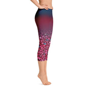 Bog Cranberry Capri Leggings - 57 Peaks